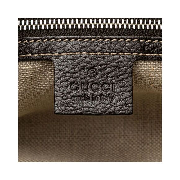 Pre Loved Gucci GG Monogram Tote Women Brown Tote Bags - Picture 5 of 8